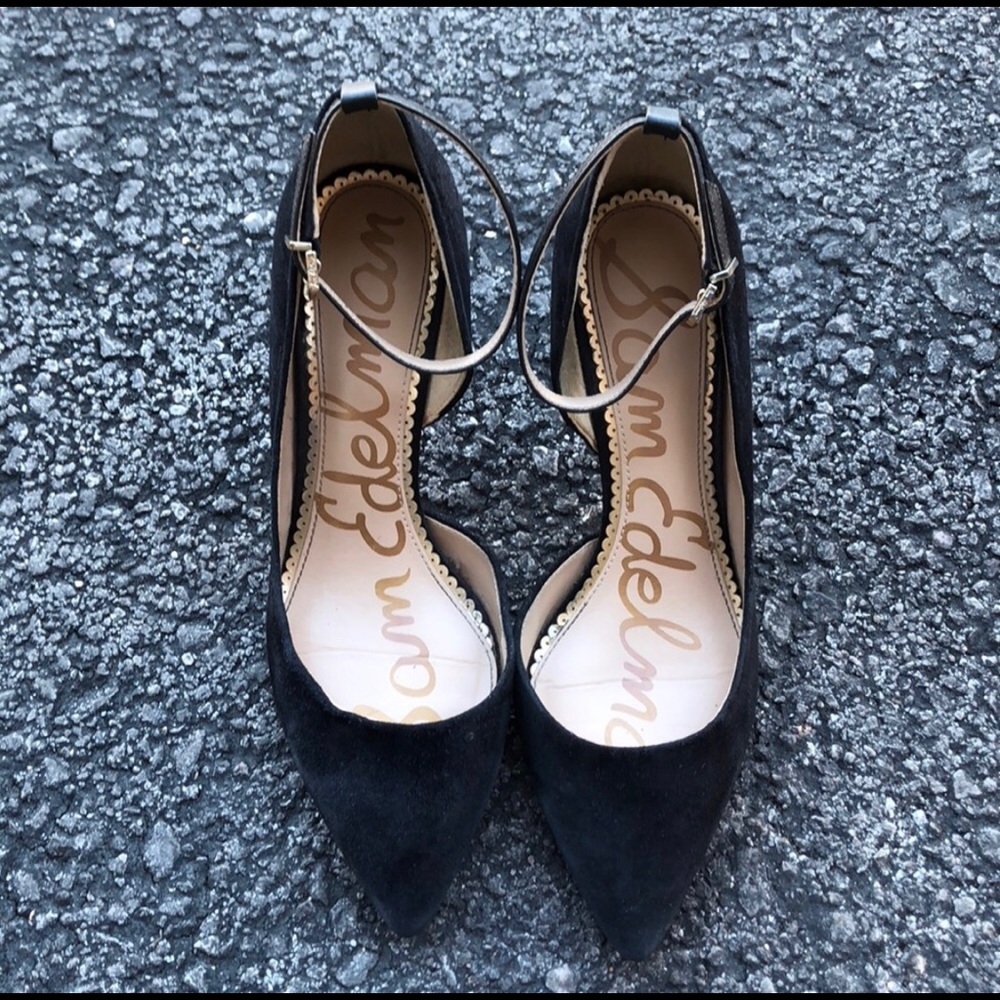 Sam Edelman 6.5 velvet heels